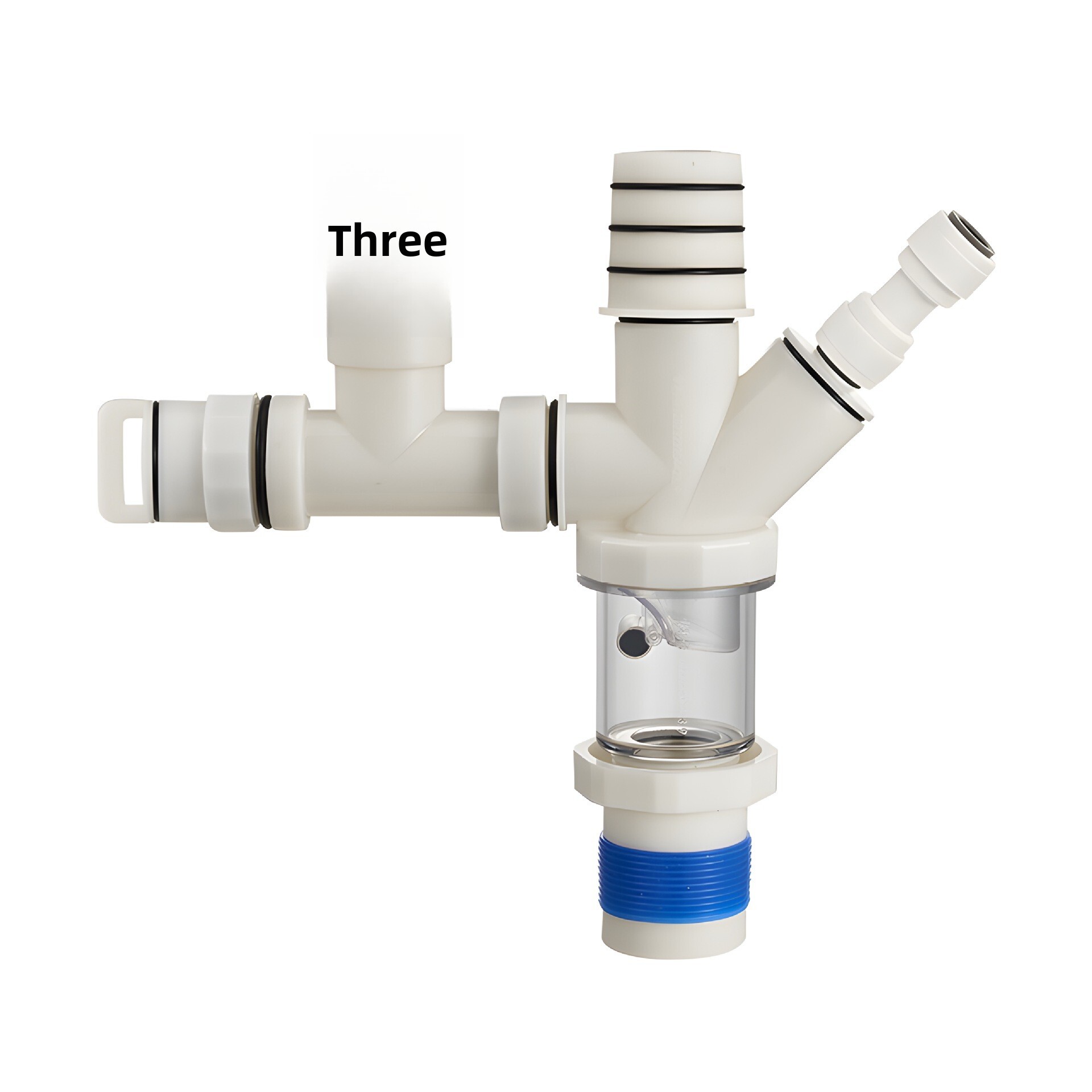 Floor Four-Way Household Kitchen Bathroom Universal Specification Multi-Separator Odor-Proof Anti-Overflow Anti-Backflow Anti-Insect Drain Pipe