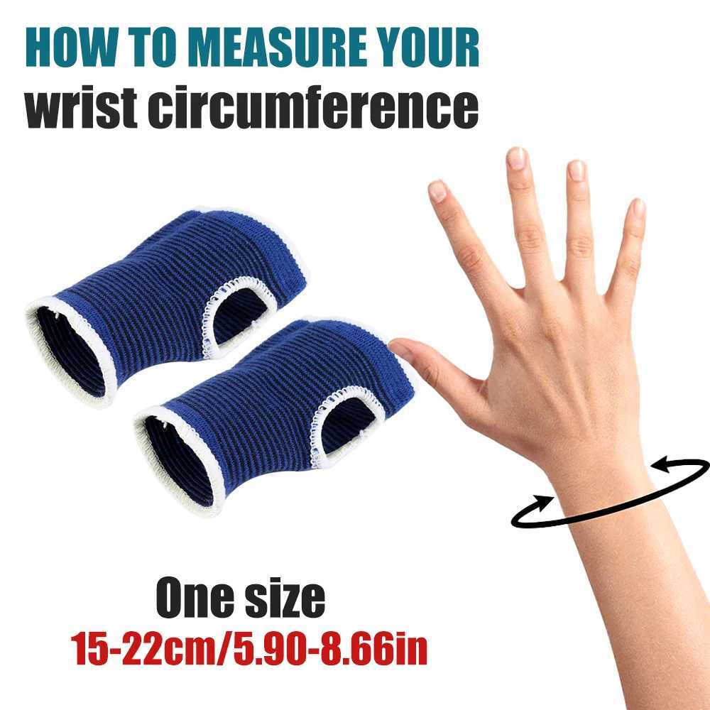 2 Pcs Wrist Support Hand Brace Gym Wrist Palm Protector Carpal Tunnel Tendonitis Pain Relief Sports Safety Muscle Protect Unisex J251211