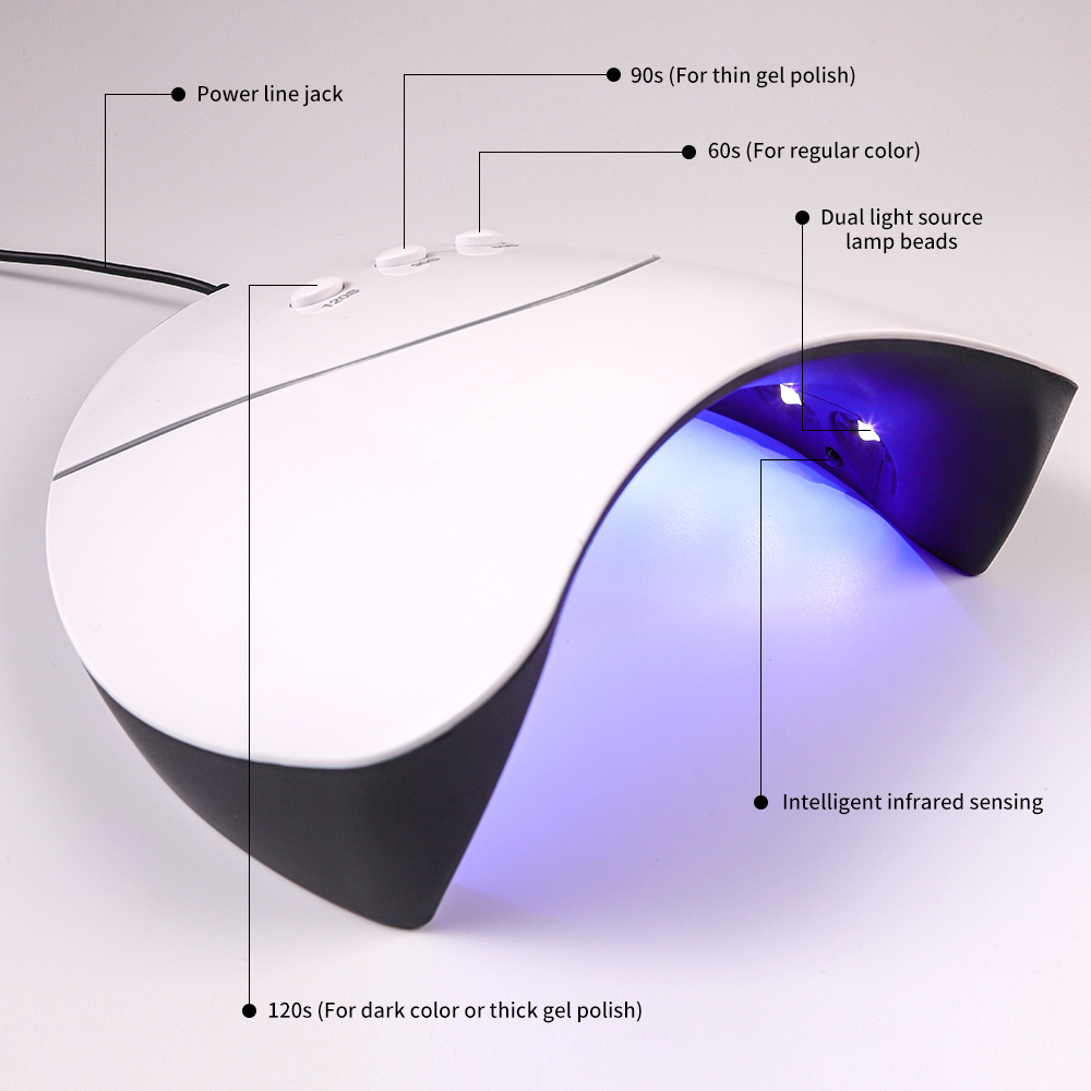 ANRLO Z3 Smart Sensing LED Nail Dryer for Gel Polish - Intelligent Induction UV Light Machine