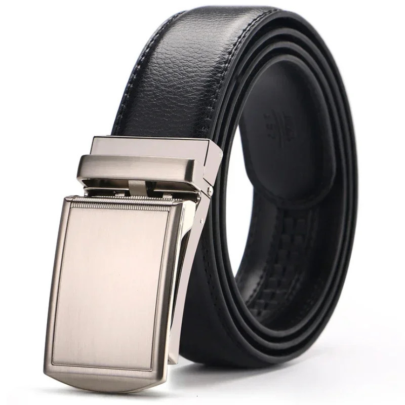 Plus Large Size 170 160 150 140 130cm Men Belt Automatic Belts Leisure Fashion Ratchet for Jeans Pants Waist Waistband 250917