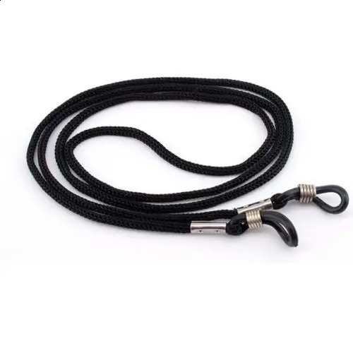 12pcslot Black Eyeglass Glasses Sunglasses Neck Cord Strap String Lanyard Holder Adjustable Free Drop 250918