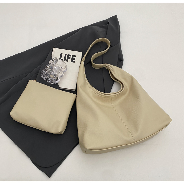 Trendy Tote Bag for Women Large Capacity 2025 New Versatile MotherDaughter Bag Underarm Bag with HighEnd Feel Single Shoulder Bag 240910