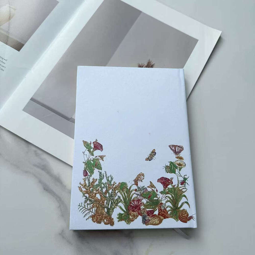 Minimalist Butterfly Notebook High-Value Gift Ins Style Journal Exquisite Lined Diary Book B5