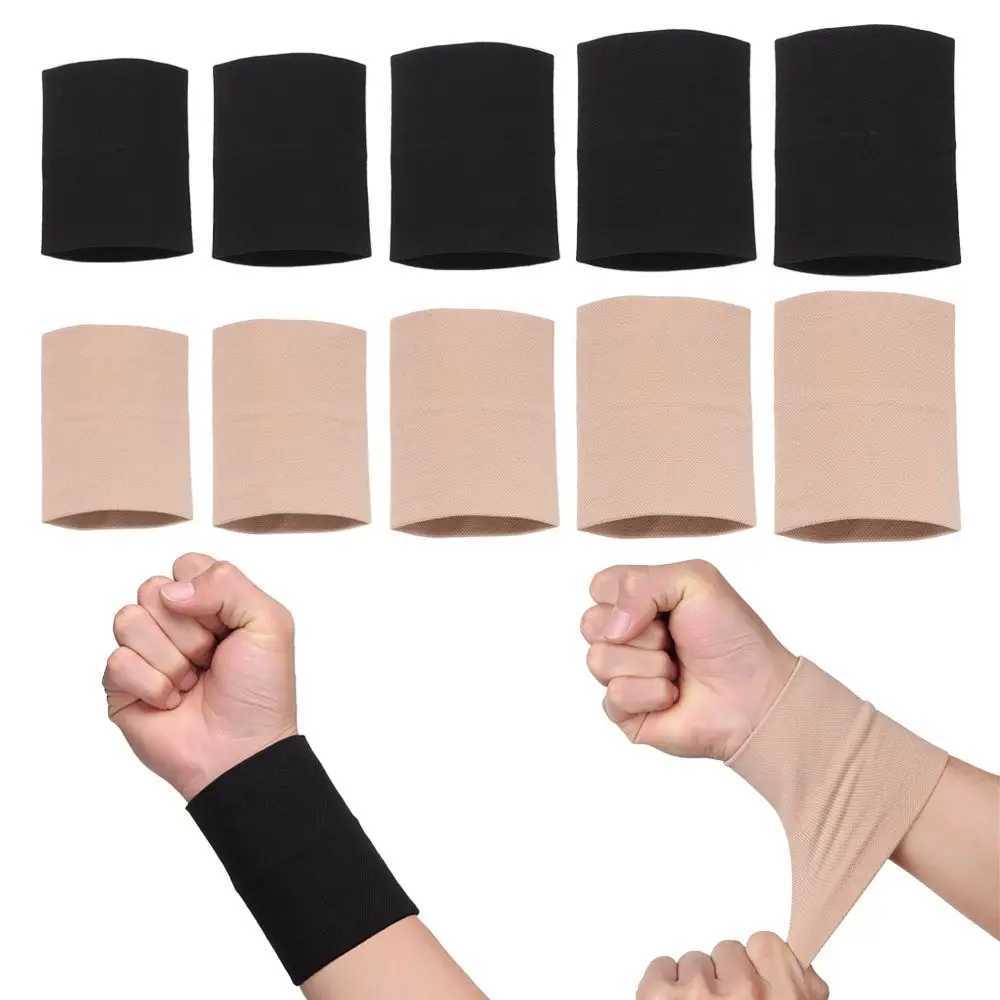 1Pc Compression Wrist Sleeve Elastic Wrist Brace Wrist Support for Men and Women Tennis Tendonitis Carpal Tunnel Sport Wristband J2512111