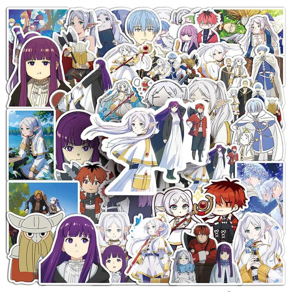 103050pcs Frieren Beyond Journeys End Anime Stickers Himmel Frieren Cartoon Decals Fern Stark Eisen Heiter Sticker Toys Gifts C250918