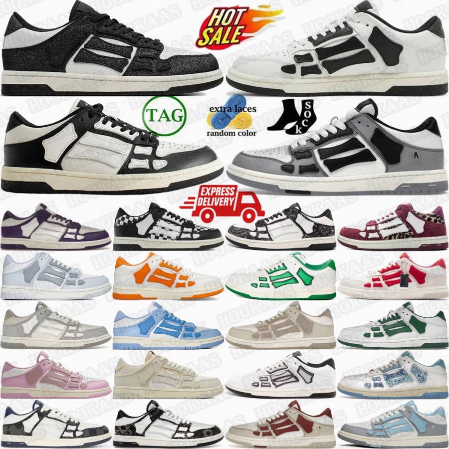 Skel Black Top designer sneakers shoes White Low men Denim Slate Blue Bandana Vintage Brown Tan Red Chenille Light green Orange womensfGK6