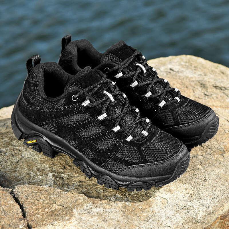 2025 Four Seasons New Sports Outdoor Men and Women, Breathable Mesh Hiking Couples, Non-Slip Trail Running Climbing Trekking Shoes for Women