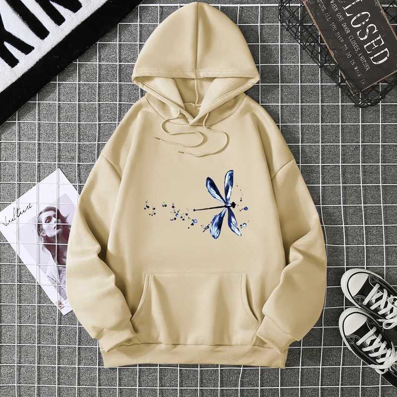 2025 Womens Hoodies With Dragoy Printed Hats Womens Sweatshirts Cartoon Casual LongSLeeved Shirts For Autumn And WinterZ250918