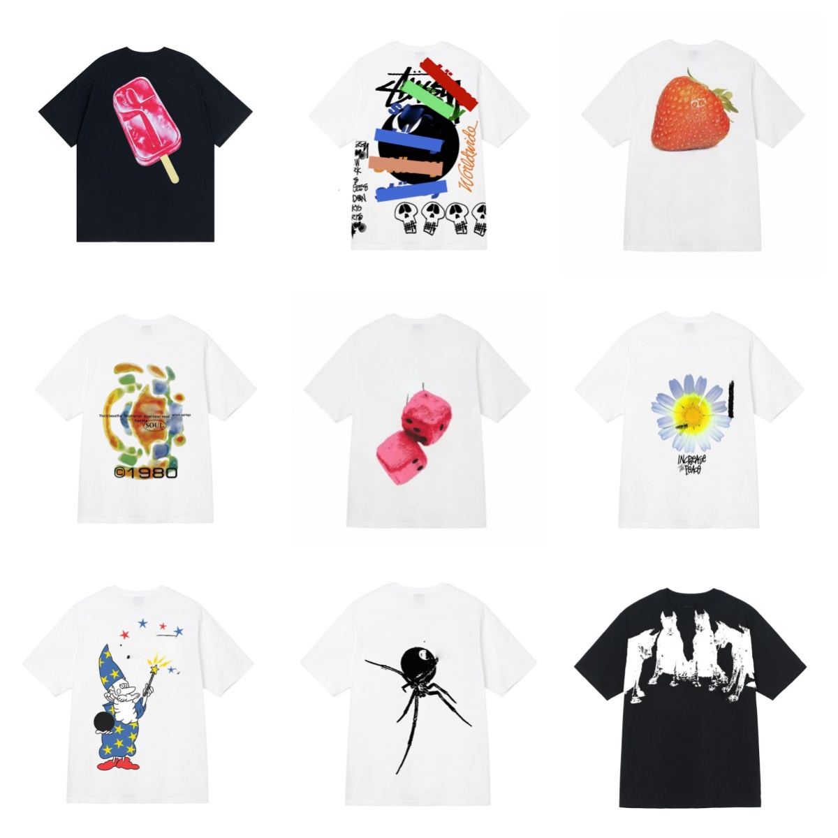 mens designer t shirt polo shirt Y2K top tshirt luxury graphic tee Vintage Hip Hop Letter Print Loose Sports shirt womens designer clothes coat Streewear