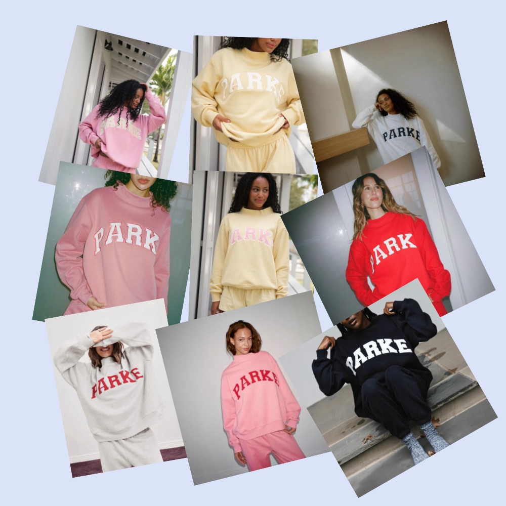 Parke Designer Womens Mockneck Sweatshirt Stylish Hoodie for Spring and Autumn Loose Fit Casual Outfit for Daily Wear Sizes S-3XL"