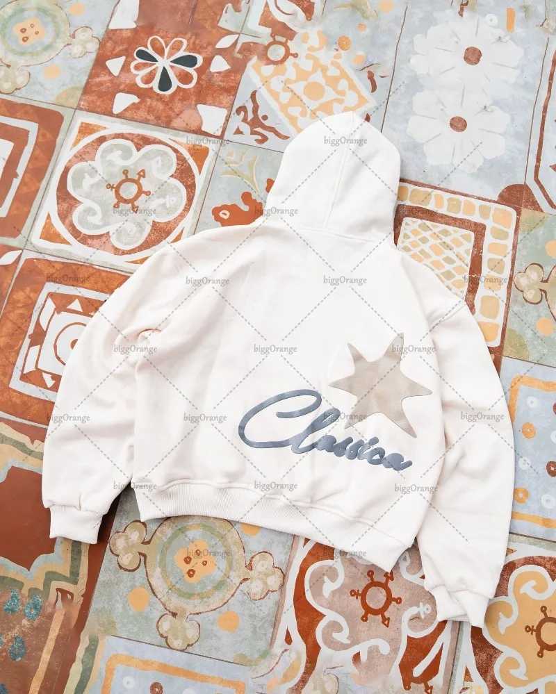 New American Casual Loose Top Letter Printed Fashion Versatile Hoodie Men High Street Harajuku Y2K Oversized Sweatshirt WomenZ250918