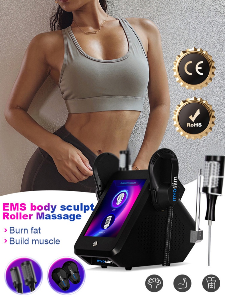 EMS Nova Hi-EMT RF Roller 2-in-1 Muscle Gainer Slimming Fitness Machine Health And Beauty Equipment For Salon