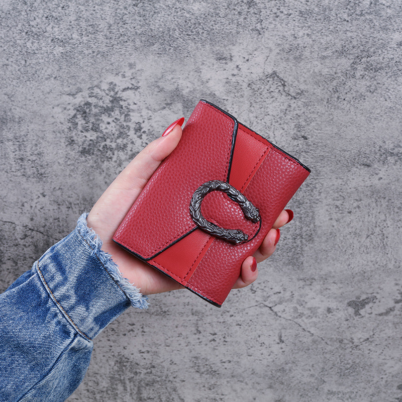 2025 New Women's Wallet Short Leath Bag 10A Design Bag Luxury Bag Tote Bag Purse Wallet Spliced Wallet Small Clutch Multi-function Multi-card Slo