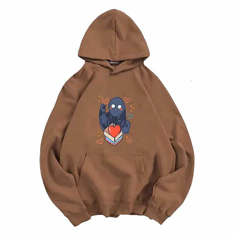 Autumn Women Hoodie Harajuku Pullover Kawaii Casual Hoodies Tops ONeck Cartoon Print Hooded Sweatshirts Long Sleeve ClothingZ250918