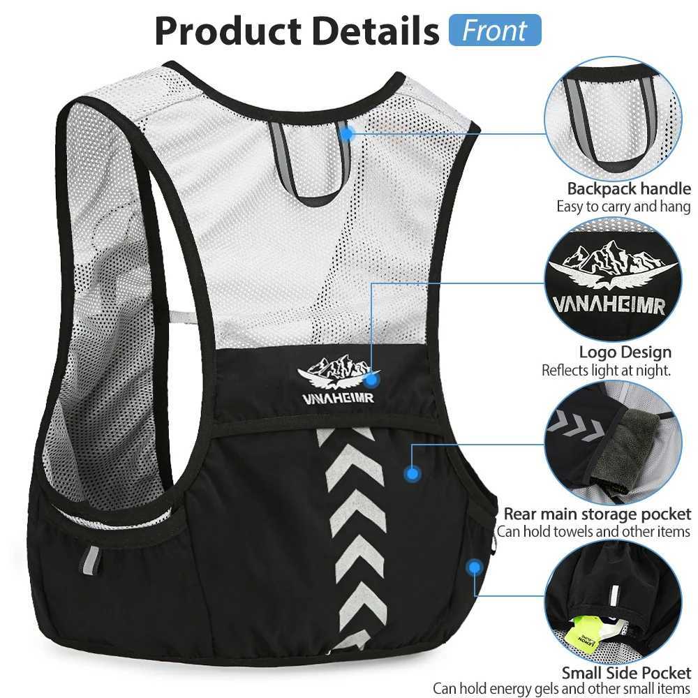 5L Outdoor Trail Running pack Ultralight Women Men Running Race Hydration Vest Marathon Bicyc Bag for Marathon Hiking Y250918