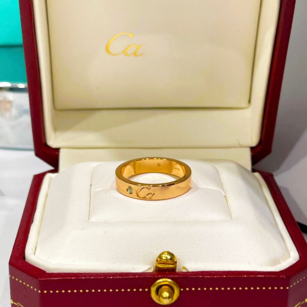 Designers ring fashion women jewelrys gift luxurys Diamond Silver rings Designer couple jewelry gifts Simple personalized style Party letter good