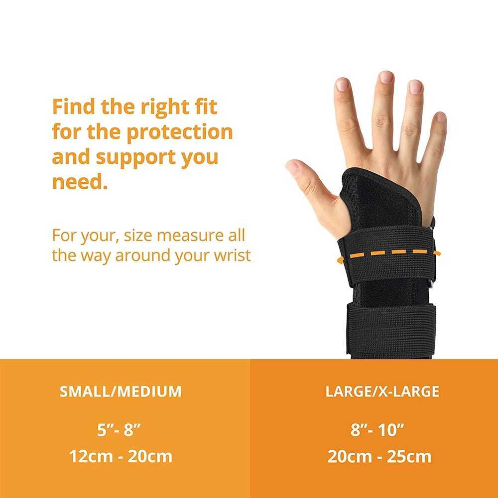 1Pcs Wrist Support Splint Arthritis Band Belt Carpal Tunnel Wrist Brace Sprain Prevention Professional Wrist Protector J2512111