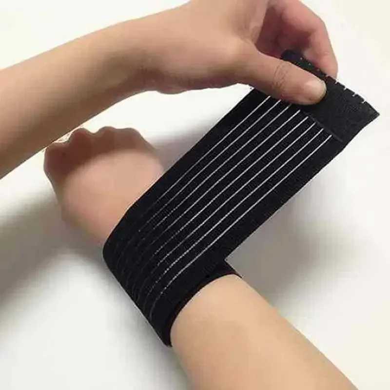 1PCS Elastic Bandage Hand Sport Wristband Gym Support Protector Wrist Brace Tennis Cotton Weat Fitness Wrist Sport Safety Parts J251211