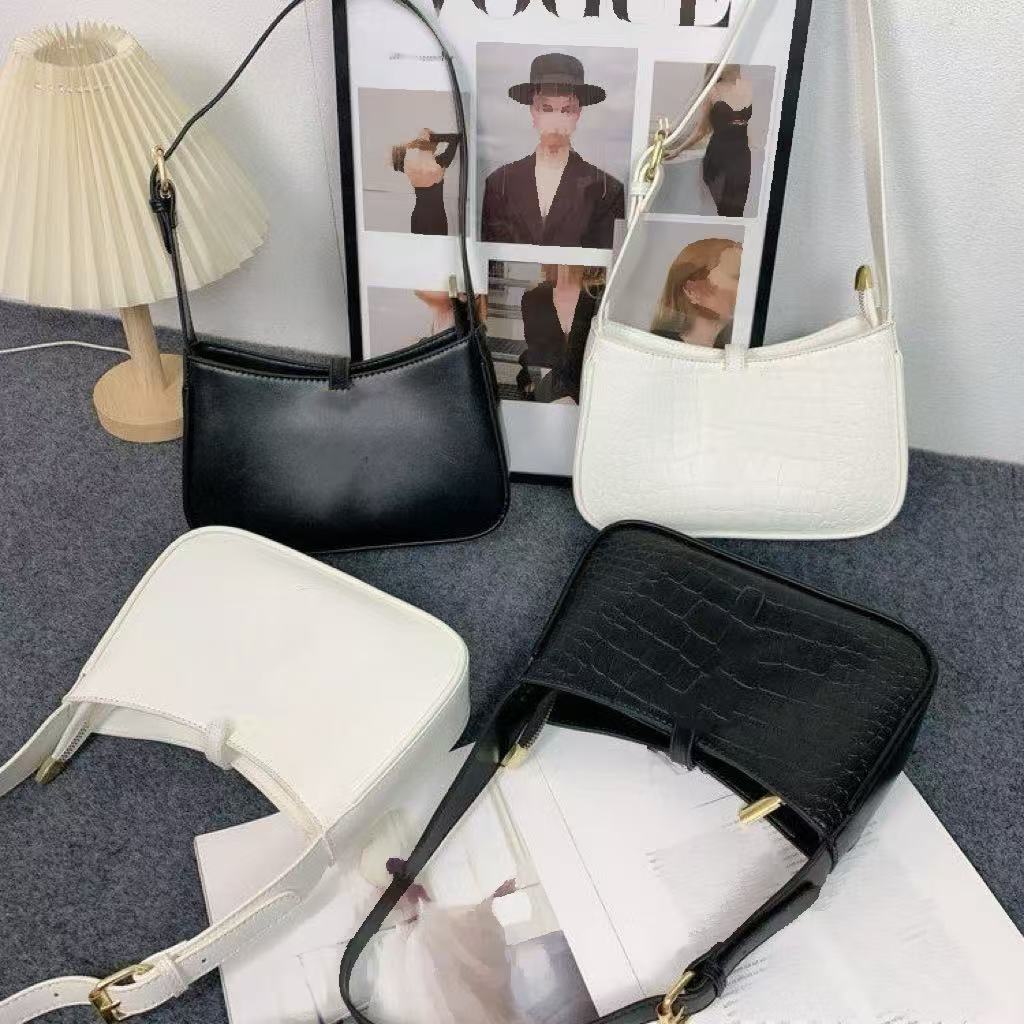 Designer bag Shoulder bag HOBO bag Handbag Shoulder bag Classic Women 2025 Handbag Black PU Chain bag Tote bag Best-selling product