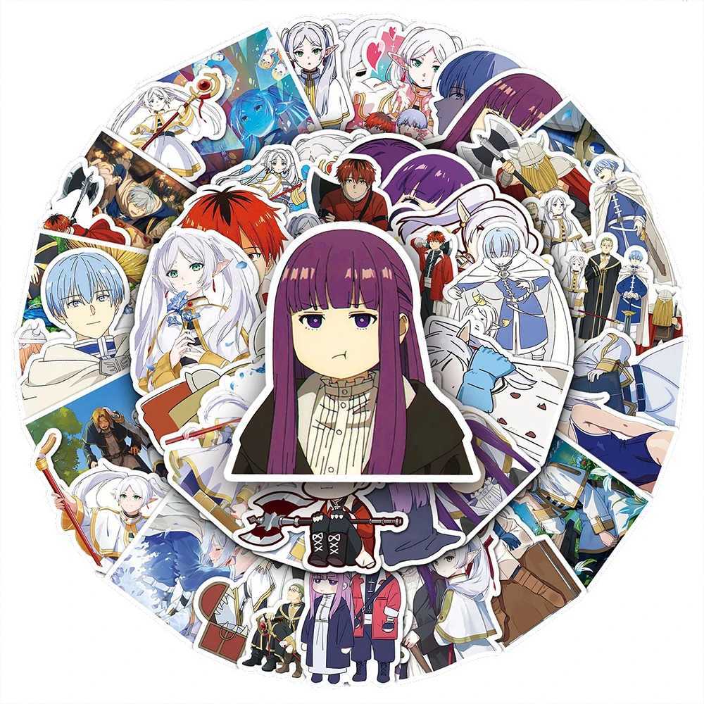 103050pcs Frieren Beyond Journeys End Anime Stickers Himmel Frieren Cartoon Decals Fern Stark Eisen Heiter Sticker Toys Gifts C250918