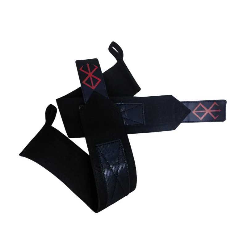 Weightlifting Wrist Straps Professional Grade Gym Elastic Wrist Straps Thicken Harden Strength Training Wrist Support Brace J251211