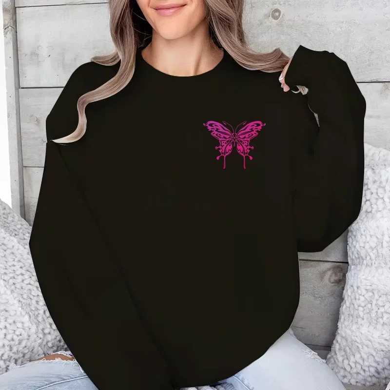 Hot Sales Womens Sweatshirts Printed Casual O Neck Tops Outdoors Sports Jogging Pullover Street Long Sleeves Woman Clothing 2025Z250918