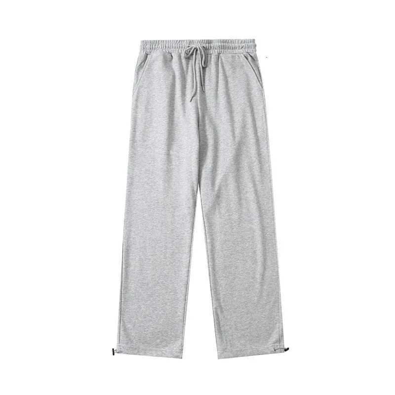Mens Clothing Japanese Drawstring Sweatpants Baggy Sport Pants Casual Pants Couple Trouser Elastic Waist Loose Solid Streetwear X2509181