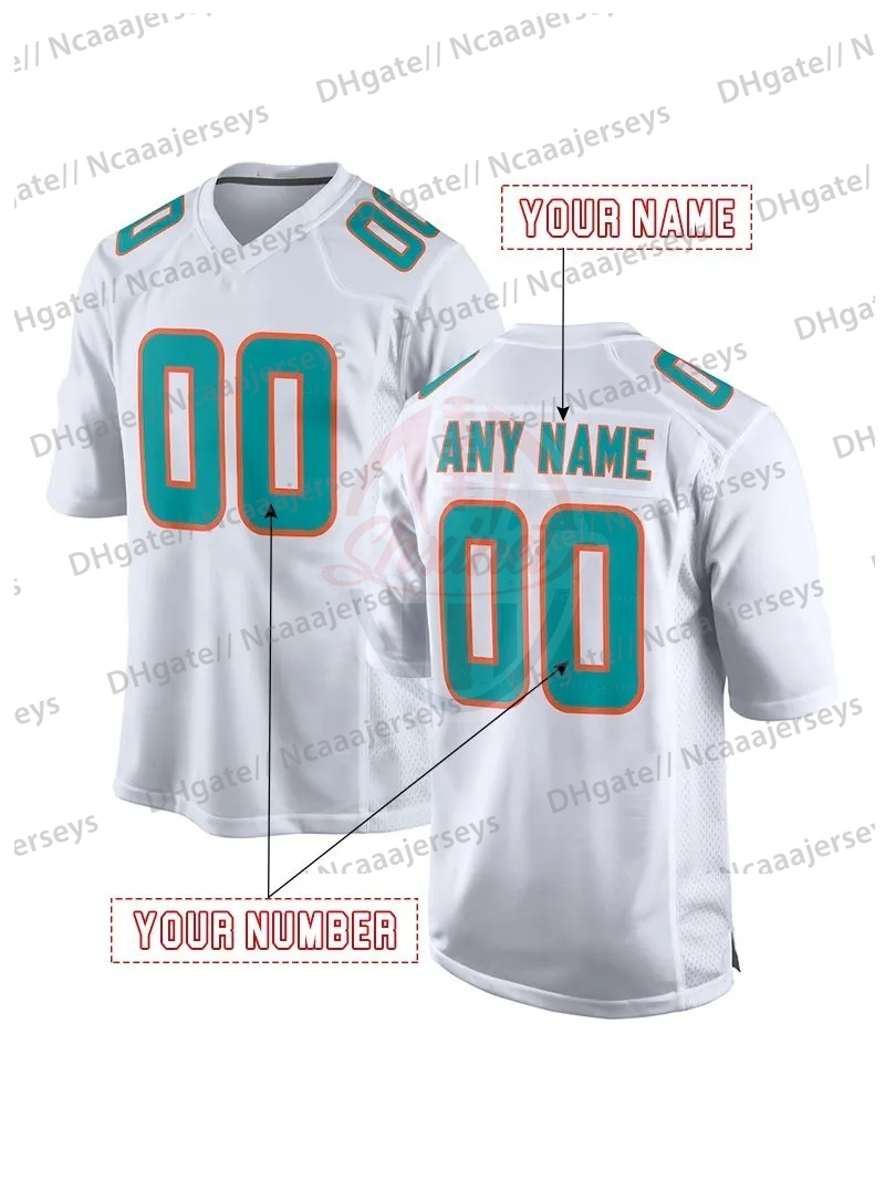 17 Jaylen Waddle Custom 2025 Rivalries Jersey Tua Tagovailoa De'Von Achane Tyreek Hill Jordyn Brooks Dodson Jaelan Phillips Bradley Chubb33