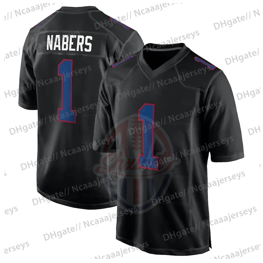 1 Malik Nabers Custom Football Jerseys 44 Cam Skattebo 6 Jaxson Dart Abdul Carter Russell Wilson Lawrence Taylor Stitched Men Women Youth