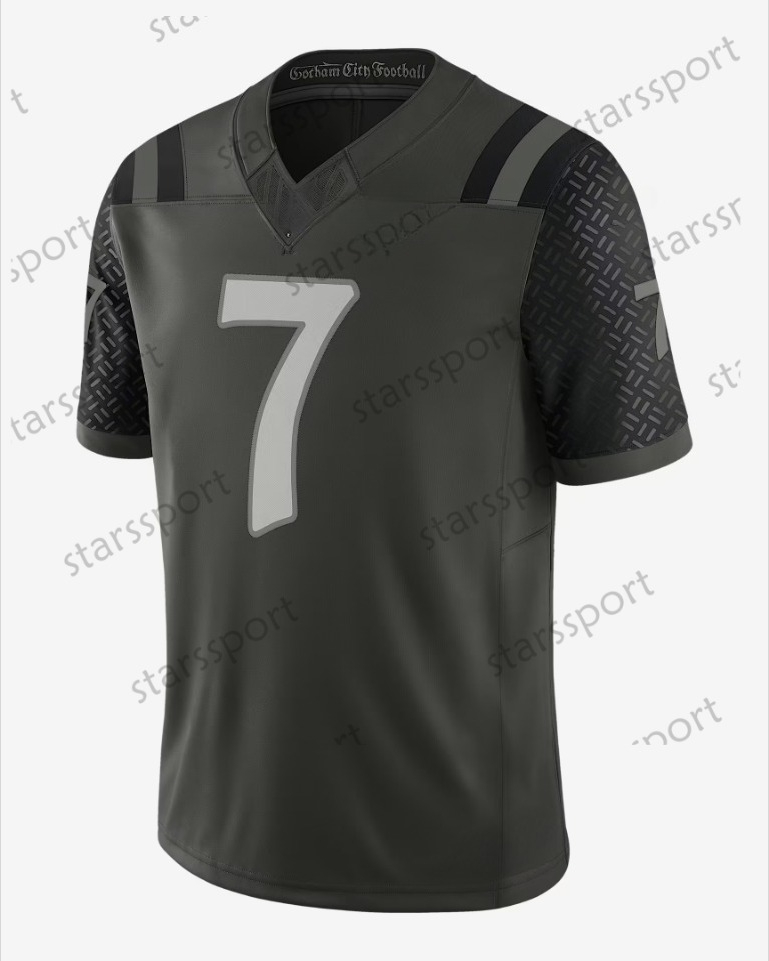 7 Justin Fields 2025 Rivalries Football jersey Gardner Rodgers Allen Davis Hall Nwangwu Adams Charles Corley Men Women Youth Embroidered Letter Number