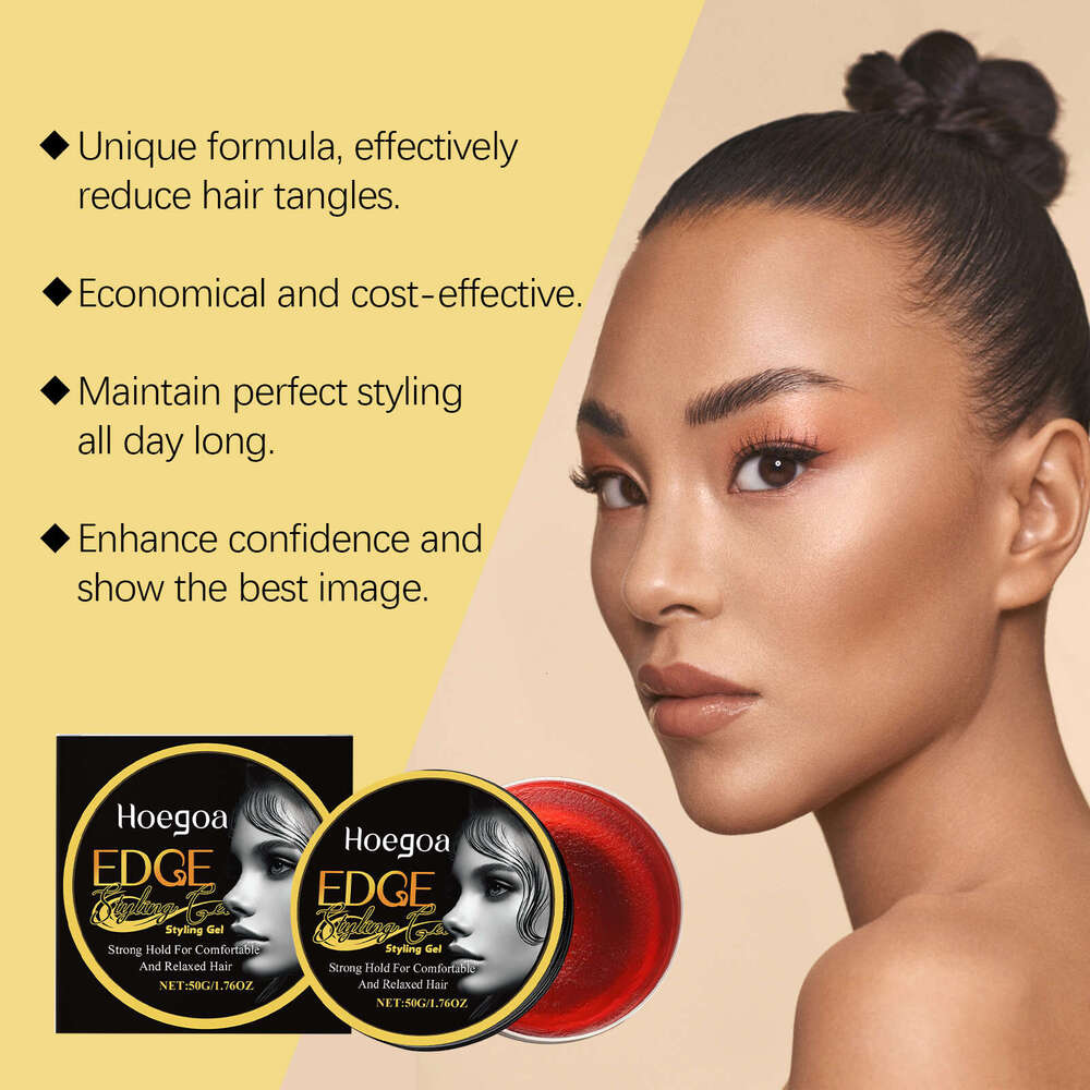 Hoegoa Broken Baby Bangs Styling Hair Finishing Natural Gloss Care Wax