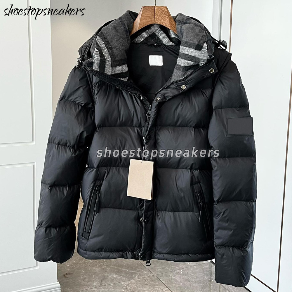 Mens Jacket Hooded Coat Designer Sleeve Detachable Vest plaid Puffer Jackets Down Parka Waterproof Veste Autumn Winter Women Windbreaker Black Outwears Warm Coa