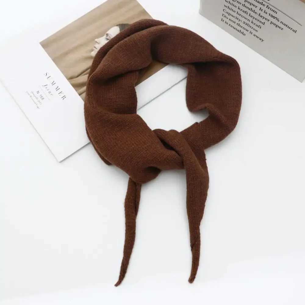 New Korean Style Wool Triangar Scarf Winter Wen Warm Knitted Scarf Mtifunctional Clothing Decoration scarf Shl Y250918
