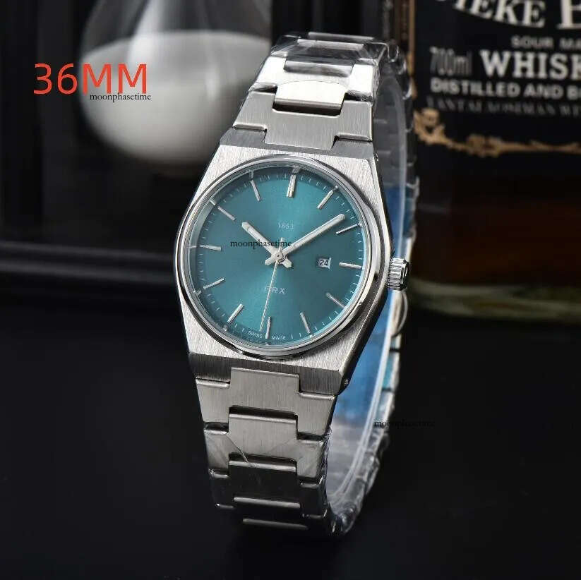 Fashion Brand WristWatches women's golden 36mm quartz Movement Watch modern man lady wrist-watch classics 1853 PRX watches Montres bracelet