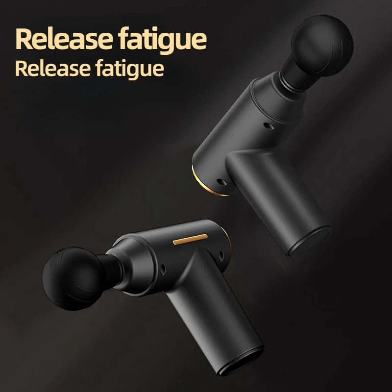 Portable Mini Muscle Massage Gun Vibration Massage Gun Body Neck Back Pain Gout Relief Deep Muscle Relaxation Massager Tools 250917