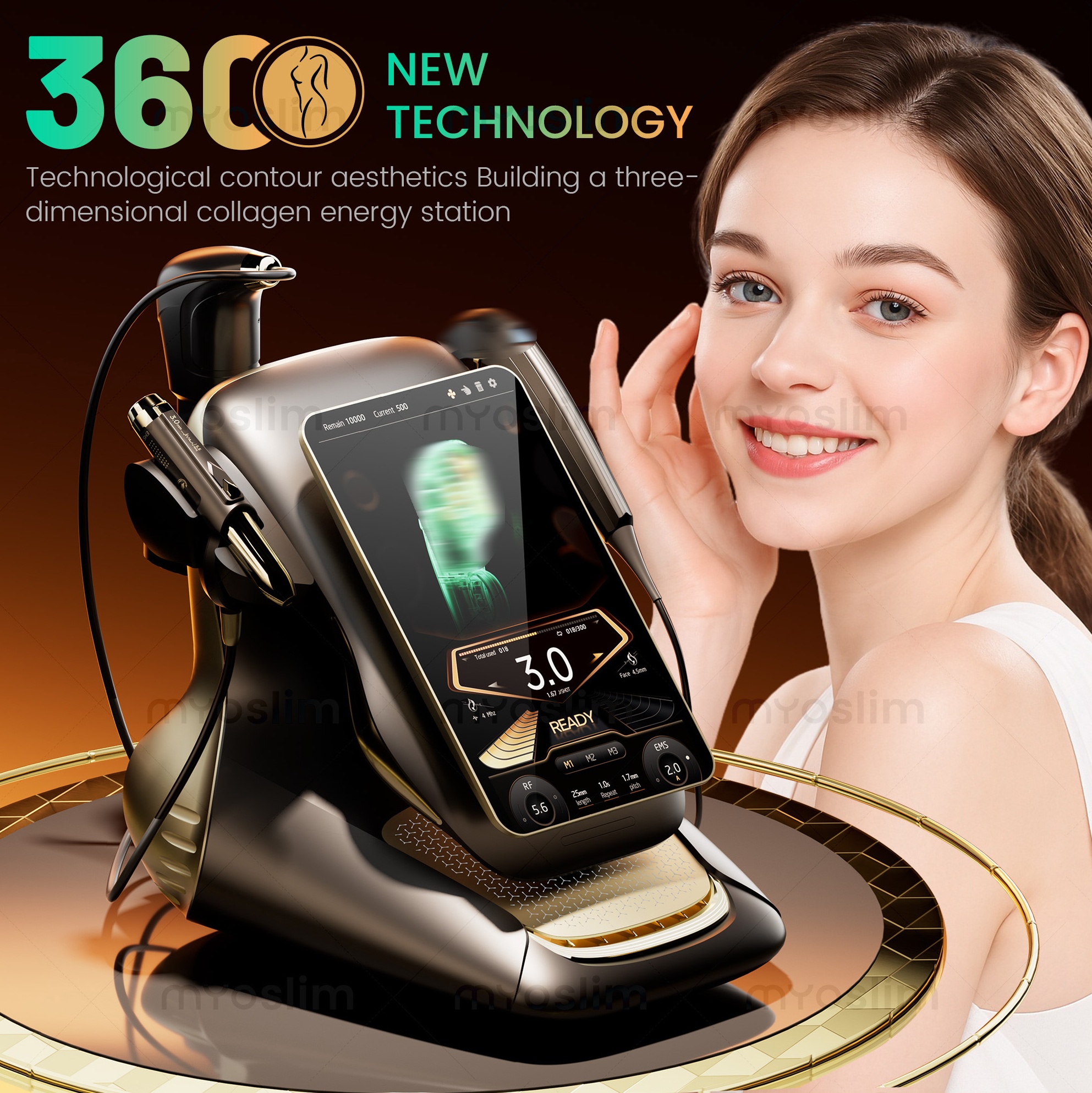 The Latest HIFU 25D MAX: Facial Lifting & Firming + Full Body Rejuvenation, Cinema-Level Anti-Aging Beauty Instrument & Salon Customer-Getting Tool