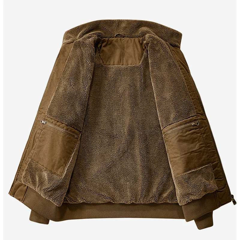 Winter Men Cotton Jackes Coat Men Autumn Warm Bomber Jacket Parkas Man Outdoor Fashion Casual Coat Stand Slim Jacket Male LZLLTT L2509181