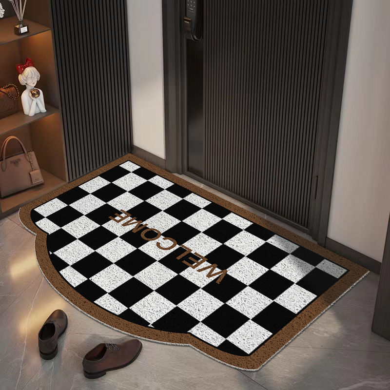 New Modern Style Ins Entryway Doormat Rug Anti Slip Fall Proof Carpets Anti-Slip Floor Mat Bathroom Entrance Carpet Water-Absorbing Floor Mats
