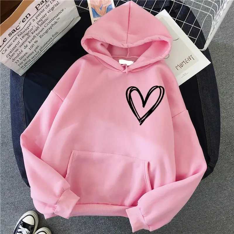 Hooded Sweatshirt Adjustable Drawstring Hood Casual Loose College Style For Spring Autumn Everyday Comfort Wear Classic HoodieZ250918
