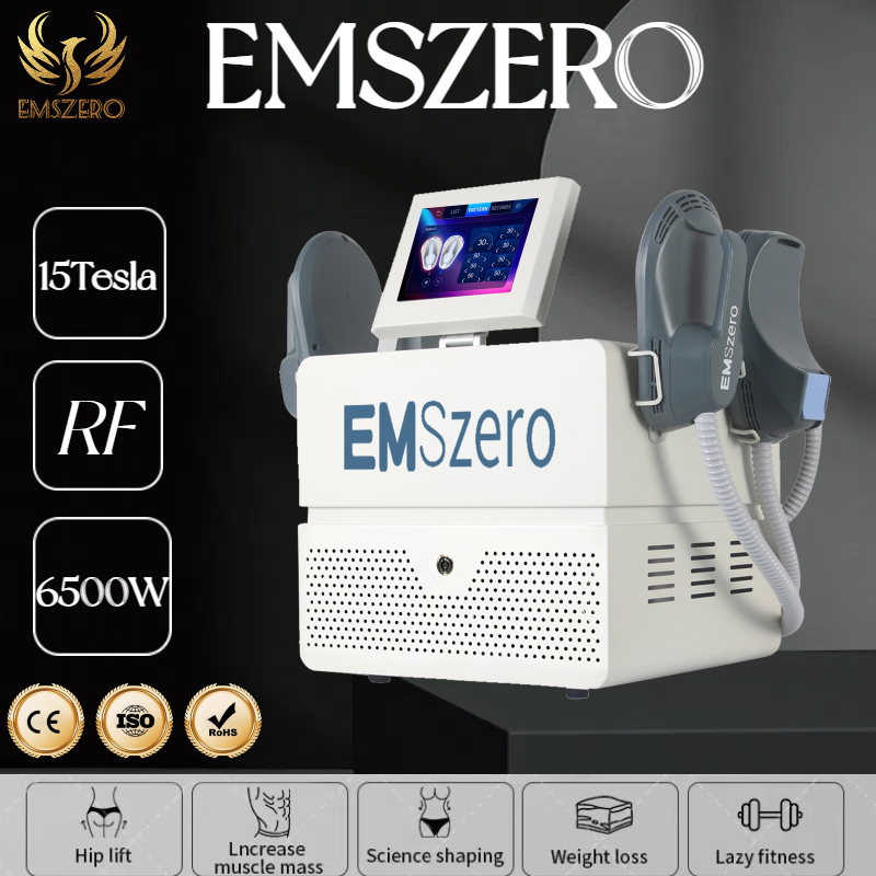 Newest EMSzero Neo RF Sculpting Butt Lift EMS Machine 6500W HIEMT Muscle Stimulator Body Shaping Massage Equipment CE
