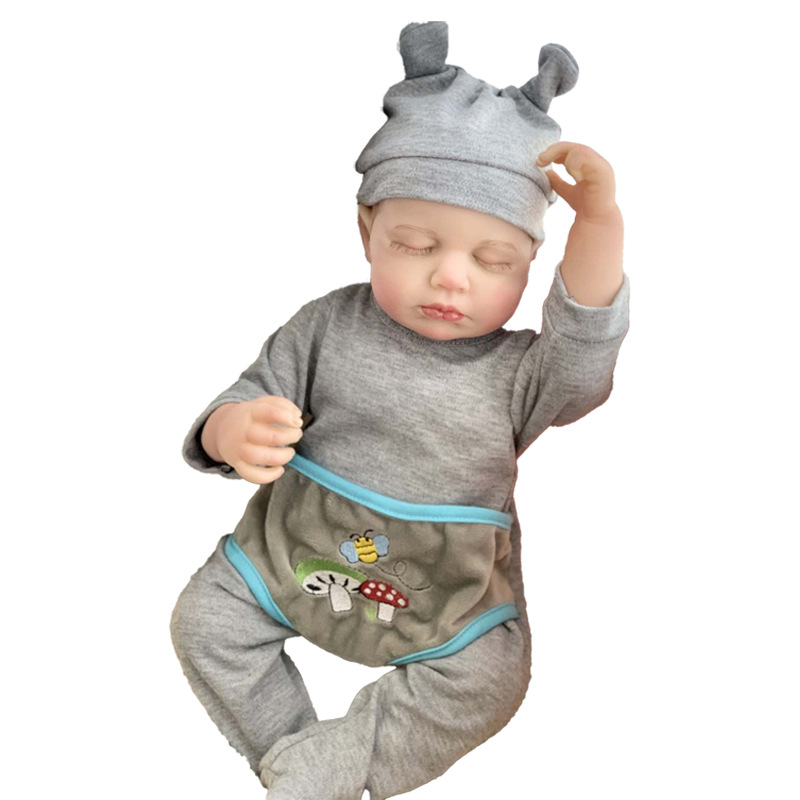 Reborn Doll LouLou - A replica of a vacuum solid toy made of soft rubber and plastic, a reborn doll. Z250818