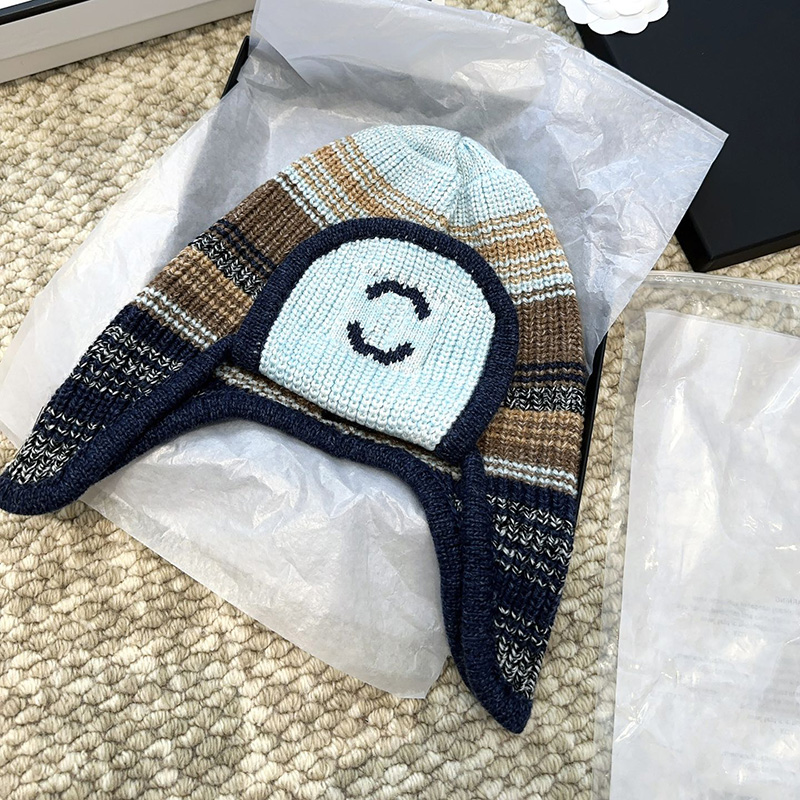 Winter Desingers Luxurys Beanie Warm Knitted Cap colorful hat Ear Protection Casual Temperament Cold Cap Ski Caps Multi-color Hats Couple Headwear nice