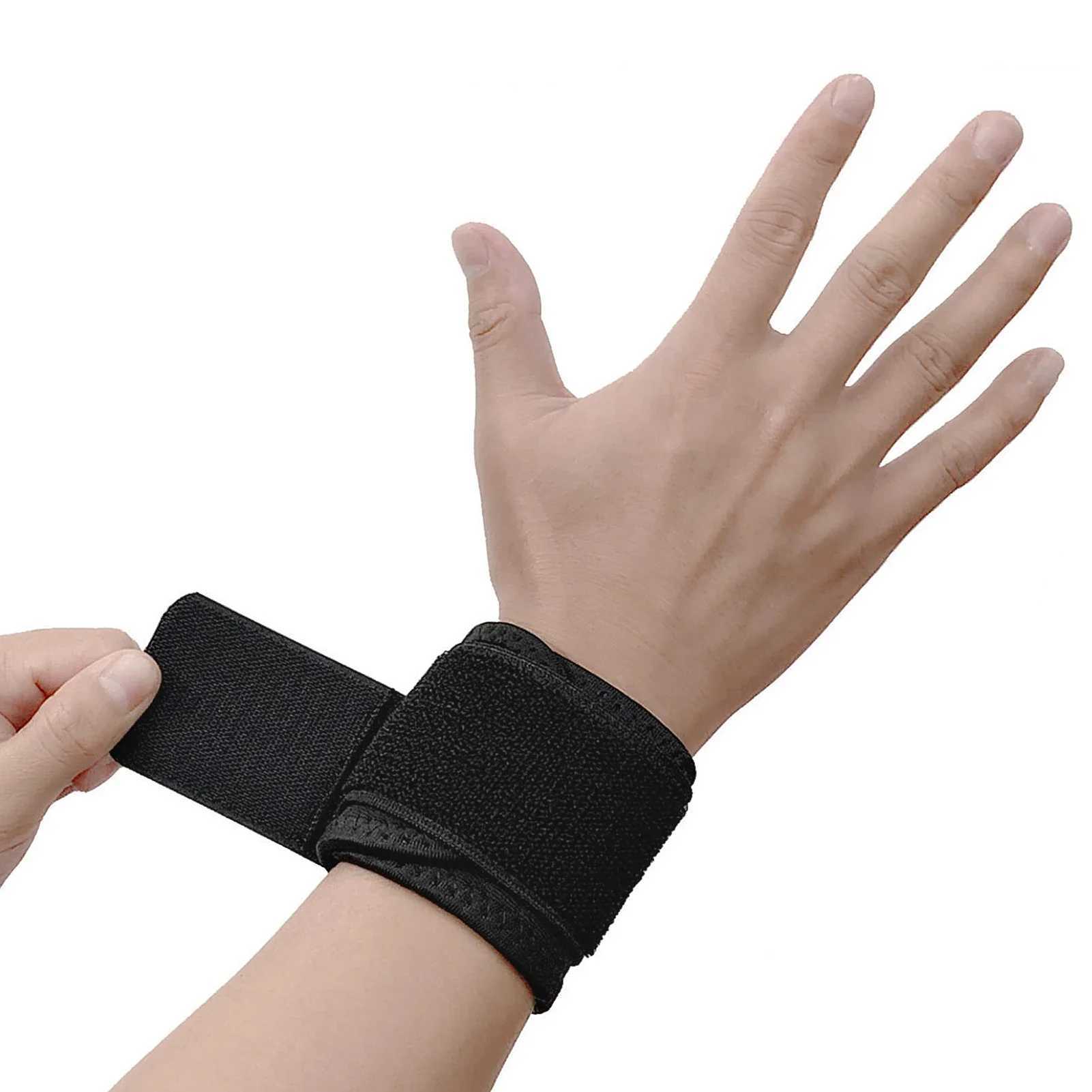 Adjustable Sport Wristband Wrist Brace Wrap Bandage Support Band Gym Strap Safety Sport Wrist Protector Hand Bands Wrist Support J251211