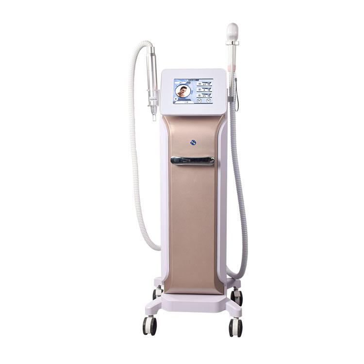 Professional diode laser hair removal laser 755 808 1064mm hair remove machine price 2 in 1 Q Switch ND Yag Laser 808 Diode Laser Tattoo Removal Devic