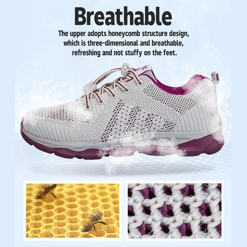 casual old peoples shoes spring and autumn nonslip softsoled middleaged and elderly walking shoes mesh breathable shoes