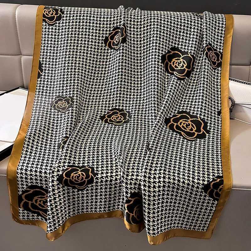 Spring Scarf Wens Luxury Design Polter Material Smooth Scarf Soft Shl Beach Scarf Y250918