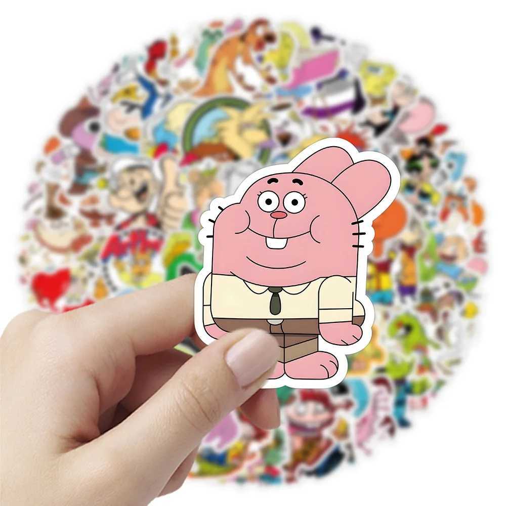 50100Pcs 90s Classics Anime Collection Cartoon Stickers Decoration Decals for Notebook Skateboard Helmet Graffiti Sticker Toys C250918