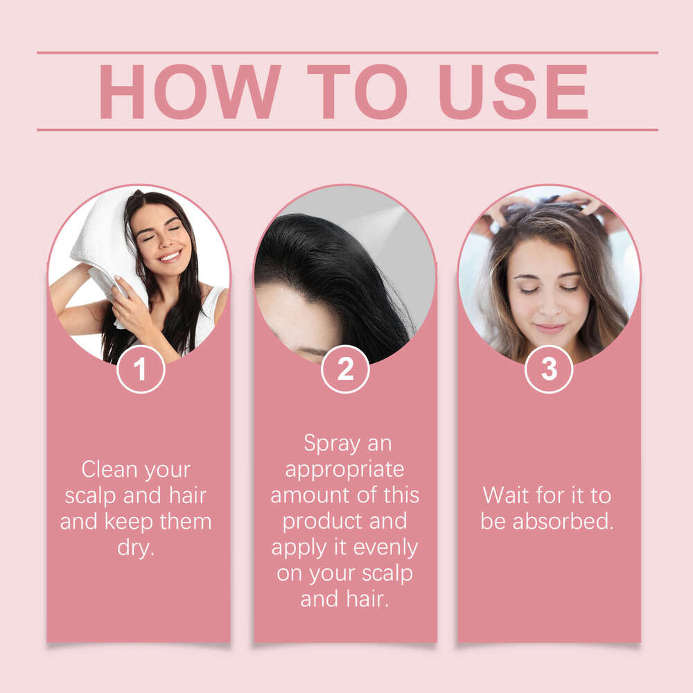 HOEGOA Gentle Nourishing Scalp Moisturizing Smooth Improves Hair Condition Care Essence Spray