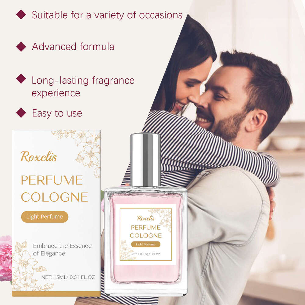 Roxelis Cologne Eau de Toilette Natural Long-lasting Fragrance Elegant Fresh Behind-the-Ear Wrist Daily Niche Couple Dating Perfume
