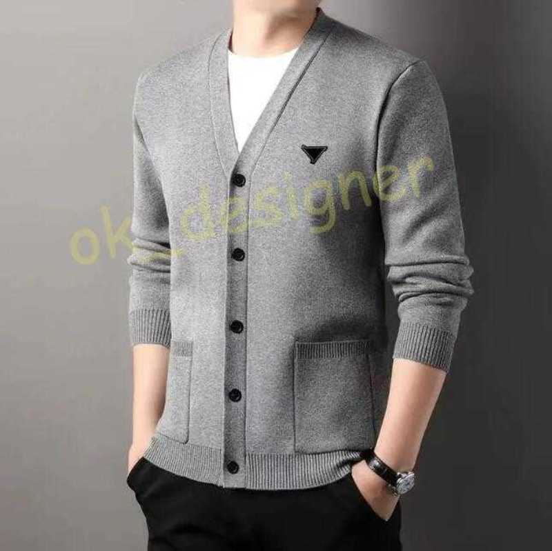Designer Men Sweater Fashion new Long Sleeve Designer Sweaters for men Autumn Winter Cardigan Knit Jacket Men's Clothing